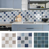 TileNova 3D Wandfliesen selbstklebend – Backsplash Fliesenoptik für Küche & Bad | Ölbeständig | Moderne Raumgestaltung