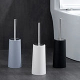 SKANDILUX Toilettenbürsten-Set mit Halter – Nordisches Design | Hygienische Reinigung | Stilvolle Badlösung