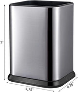 ProBlade Elite Edelstahl-Universal-Messerblock mit Hygienestruktur – Antibakterieller Küchenmesserhalter | Kratzschonender Messer-Organizer für alle Klingenarten bis 8 Zoll | Luxuriöse Küchenaufbewahrung