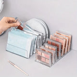 CLARIXA 7-Fach Organizer Transparent – Kosmetik- & Büro Aufbewahrungsbox | Modern & Platzsparend