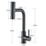 CulinaVero Küchenarmatur mit Ausziehbrause – Edelstahl Mischbatterie | Wasserfallauslauf | Maximale Flexibilität