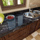 LuxeStone Pro Selbstklebende Marmor-Designfolie für Küche & Möbel – Wasserfeste PVC-Dekorfolie für Arbeitsplatten, Schränke & Fliesen | Hochwertige Renovierungslösung in Natursteinoptik