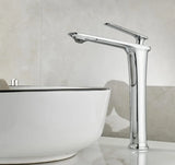 Designer Badarmatur Waschbecken – Einhebelmischer | Warm Kalt Wasserhahn | Stilvolles Luxus Upgrade