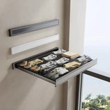 FlexiWall Klappbarer Wandkleiderhalter aus Aluminium – Platzsparender Handtuch- & Kleiderständer | Rostfrei & Stabil | Modernes Design