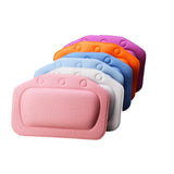 AquaLounge ergonomisches Badewannenkissen – weiches Nackenstützkissen mit Saugnäpfen | ultraleicht, umweltfreundlich & komfortables Spa-Gefühl für Zuhause