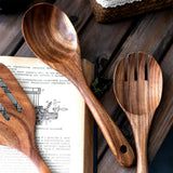 NaturEssence Premium Holz-Küchenhelfer-Set mit Aufbewahrungsgefäß – 5-teiliges Kochbesteck aus Naturholz | Schonendes Kochutensilien-Set für Antihaftgeschirr | Nachhaltiges Küchenorganisations-Set