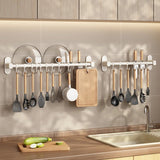 KitchenFlow Wandregal Organizer – Selbstklebende Halterung für Deckel & Küchenutensilien | Platzsparend | Multifunktional