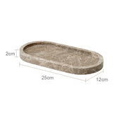 MARBELLA LUX Badezimmer-Set Naturmarmor – 7-teiliges Badaccessoire Set | Exklusive Spa-Optik | Zeitlose Eleganz