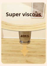OakVision Pro Selbstklebende Holzoptik-Bodenfolie aus Premium-PVC – Wasserfeste Design-Bodenfliesen für Wohnzimmer, Küche & Gewerberäume | Strapazierfähige Bodenrenovierung ohne Handwerker