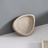 SCANDORA Badezimmer Set Resin – 4-teiliges Badaccessoire Set | Nordisches Design | Stilvolle Organisation