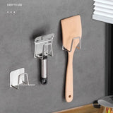 Küchen Schwammhalter Wand Edelstahl – Spül Organizer Selbstklebend | Abtropfhalter & Haken System