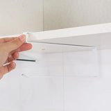 DoorFlow Premium Türhänger Küchenrollen- & Handtuchhalter Metall Bohrenfrei – Einhängbarer Schrankorganizer für Küche & Bad | Rostfrei, Platzsparend & Vielseitig | Moderne Stauraumlösung