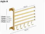 WoodSteel Luxe Papierhandtuchhalter Wand – Holz & Edelstahl Design | Bad- & WC-Organizer | Modern & langlebig