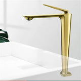 Moderne Waschbeckenarmatur Hochformat Roségold – Badarmatur | Einhebelmischer | Elegantes Highlight