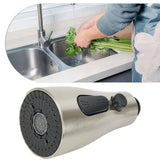 AquaForce Elite 3-Strahl Küchenbrause-Ersatzkopf – Universelle Ersatzdüse für ausziehbare Küchenarmaturen | Wassersparender Sprühkopf mit 1/2-Zoll-Anschluss