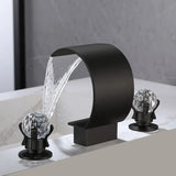 EleganzaPro Doppelgriff-Waschtischarmatur – Klassisches Design mit Dreilochmontage und poliertem Metallfinish