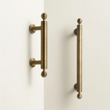 REGALIA Messing Möbelgriffe Antik – Schrank- & Schubladengriffe 128 mm | Edles Design | Langlebige Qualität