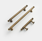 REGALIA Messing Möbelgriffe Antik – Schrank- & Schubladengriffe 128 mm | Edles Design | Langlebige Qualität