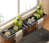 AquaSink Pro Spülen-Organizer – Küchenablage für Spüle | Multifunktionales Abtropfregal | Platzsparendes Ordnungssystem