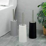 SKANDILUX Toilettenbürsten-Set mit Halter – Nordisches Design | Hygienische Reinigung | Stilvolle Badlösung