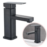 AquaVanta Stilarmatur Einhebelmischer – Waschbecken Mischbatterie | Edles Design | Langlebige Badarmatur