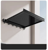 FlexiWall Klappbarer Wandkleiderhalter aus Aluminium – Platzsparender Handtuch- & Kleiderständer | Rostfrei & Stabil | Modernes Design