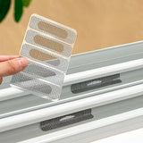 FensterWächter Schutzgewebe – Haftendes Mückennetz für Türen & Fenster | Feinmaschiger Insektenschutz | 130 × 150 cm Faltbar