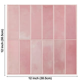 TileGlow Premium 3D Wandfliesen Selbstklebend Fliesenaufkleber Küche & Bad – Wasserfeste Design-Wandverkleidung | Hochwertige PET Fliesenfolie mit Epoxidharz-Optik | Rückstandslos entfernbare Renovierungslösung