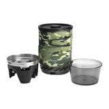 Fire-Maple FMS-X1 Trekkingkocher – Kompaktes Gas-Kochsystem mit Topf & Wärmetauscher | 30 % Höhere Wärmeeffizienz | Piezozünder für Outdoor & Bergtouren