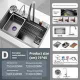 SteelPrime Pro Edelstahl-Küchenspülen-Set – Rechteckiges Einzelbecken | 3 mm Stärke | Mit Wasserhahn & Seifenspender | Komplettsystem für moderne Küchen