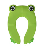 MiniPotty GoFalt Kinderreise-Töpfchen – Faltbarer Toilettentrainer | Cartoon-Design | Hygienisch & Mobil