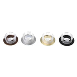 LuxGuard Pro Überlaufring aus Messing – Design-Abdeckung für Waschbecken 22–25 mm | Dekoratives Finish | Werkzeuglose Montage