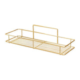 Oraluxe Premium Wandhalter für Mundspülbecher Schwarz-Gold Selbstklebend – Bohrfreie Badezimmer Ablage | Elegantes Becherregal für Waschbereich & Gäste-WC | Platzsparende und hygienische Aufbewahrung