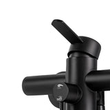 FlexiClean Pro Wand-Küchenarmatur mit Seitensprühdüse – 360° Schwenkbarer Edelstahlhahn | Ausziehbrause 150 cm | Warm- &amp; Kaltwasser