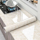 LuxeStone Pro Selbstklebende Marmor-Designfolie für Küche & Möbel – Wasserfeste PVC-Dekorfolie für Arbeitsplatten, Schränke & Fliesen | Hochwertige Renovierungslösung in Natursteinoptik