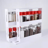 DrehFix 2-stufiges Gewürzkarussell – 360° drehbarer Organizer