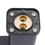 AquaTemp LED Waschtischarmatur Schwarz – Digitale Temperaturanzeige mit Einhebelmischer