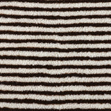 FLEECEORA Streifen Fleece Stoff 150 cm – Jacquard Lammfleece Meterware | Extra Weich & Atmungsaktiv | Für Nähen & DIY