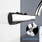AquaSpin Pro 720° Küchenhahn-Aufsatz mit 3 Strahlarten – Drehbarer Wassersparer für Wasserhähne | Multifunktionaler Perlator mit Sprühfunktion | Flexibler Spültisch-Adapter für Küche & Bad