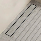 AeroDrain Duschablauf 304 Edelstahl Bodenablauf quadratisch – Geruchsschutz &amp; hygienische Entwässerung | schnelle Wasserableitung | gebürstete Oberfläche