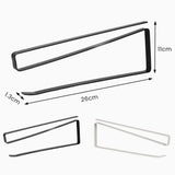 DoorFlow Premium Türhänger Küchenrollen- & Handtuchhalter Metall Bohrenfrei – Einhängbarer Schrankorganizer für Küche & Bad | Rostfrei, Platzsparend & Vielseitig | Moderne Stauraumlösung