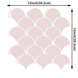 FliesenLux 3D Wandaufkleber selbstklebend – PVC Fliesenoptik für Küche & Bad | Wasserfest | Hitzebeständige Wandgestaltung