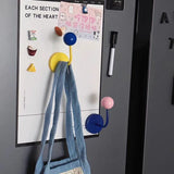 MagnaHold Magnet Wandhaken – Starker Küchen- & Kühlschrankhaken | Ohne Bohren | Flexibler Metall-Organizer