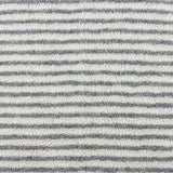 FLEECEORA Streifen Fleece Stoff 150 cm – Jacquard Lammfleece Meterware | Extra Weich & Atmungsaktiv | Für Nähen & DIY