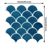 FliesenLux 3D Wandaufkleber selbstklebend – PVC Fliesenoptik für Küche & Bad | Wasserfest | Hitzebeständige Wandgestaltung