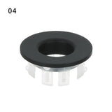 AquaTrim Design-Überlaufring aus Metalllegierung – Waschbecken Überlaufabdeckung | Korrosionsbeständig | Elegantes Bad-Detail