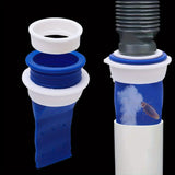 FlowSeal Pro Rückstauklappen Set 6-teilig – Abfluss Geruchsstopper & Insektenschutz | Universelle Rohrabdichtung | Werkzeuglose Montage
