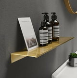 HydroShelf Aluminium Duschregal zur Wandmontage – Rostfreier Bad-Organizer für Shampoo & Pflegeprodukte | Platzsparend | Modernes Design