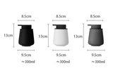 LuxeCeram Keramik-Seifenspender 300 ml – Eleganter 300-ml-Seifenspender