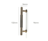 ClassicLine Möbelgriffe aus Messing – Europäische Bronze Schrankgriffe | Zeitloses Design | Langlebige Oberfläche